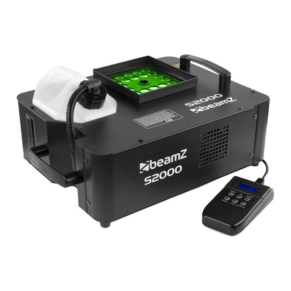 BEAMZ S2000 Macchina del fumo DMX con LED