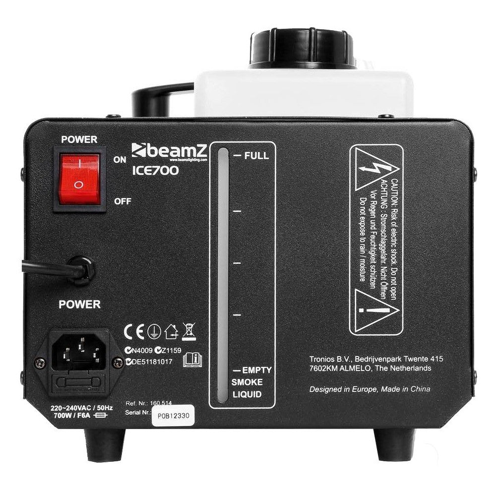 BeamZ ICE700 Máquina de Humo Bajo