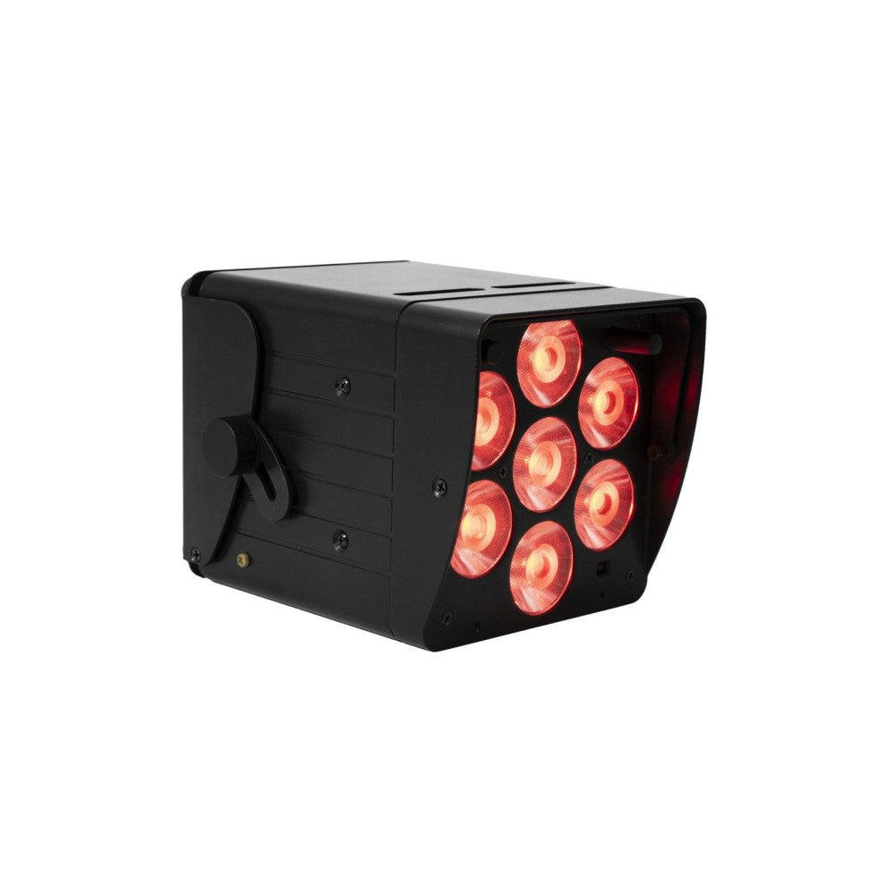 EUROLITE AKKU UP-7 QCL Spot QuickDMX Smart Batt 7x8W