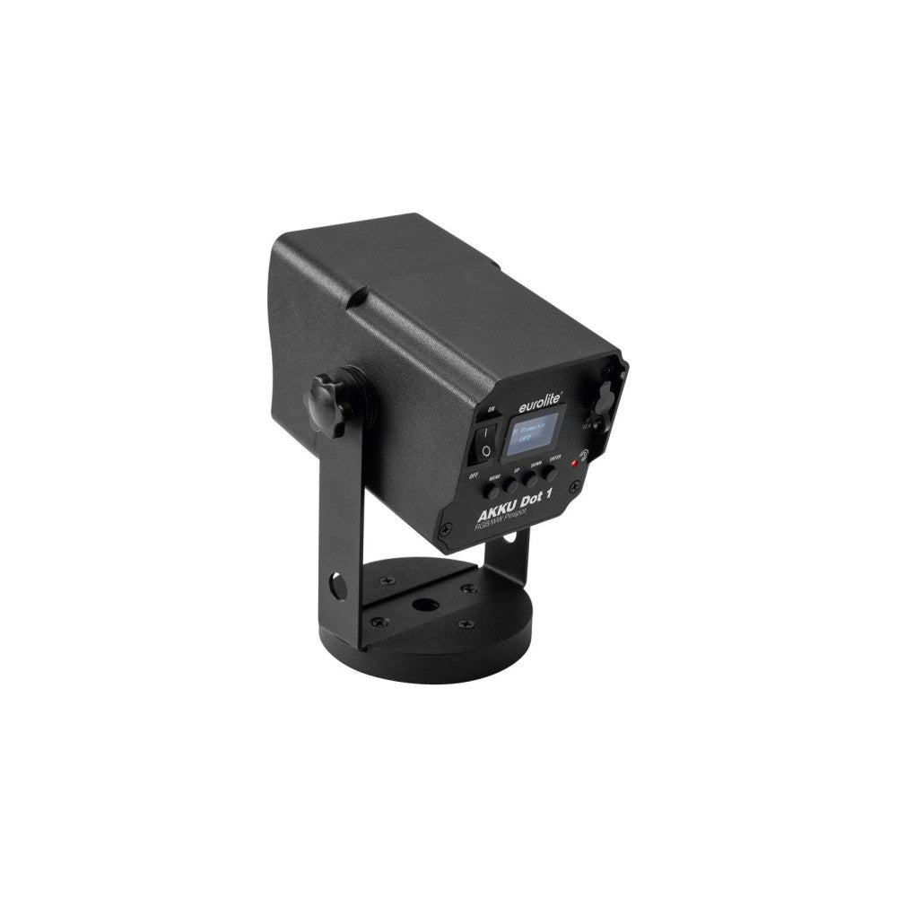 EUROLITE AKKU Dot 1 RGB/WW QuickDMX bk