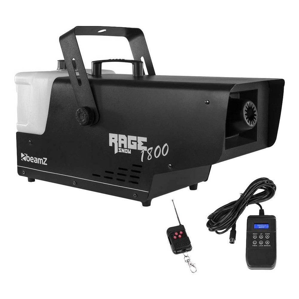 BEAMZ RAGE 1800SNOW Macchina della neve wireless