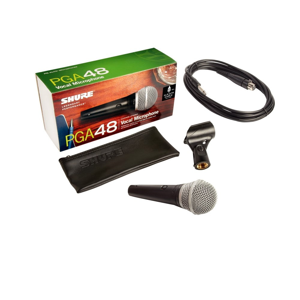 Shure PGA48-QTR Cardioid Dynamic Microphone
