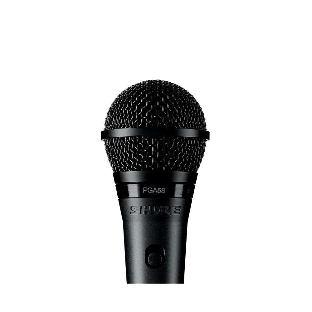 Shure PGA58BTS Pack micrófono, trípode, cable XLR, funda