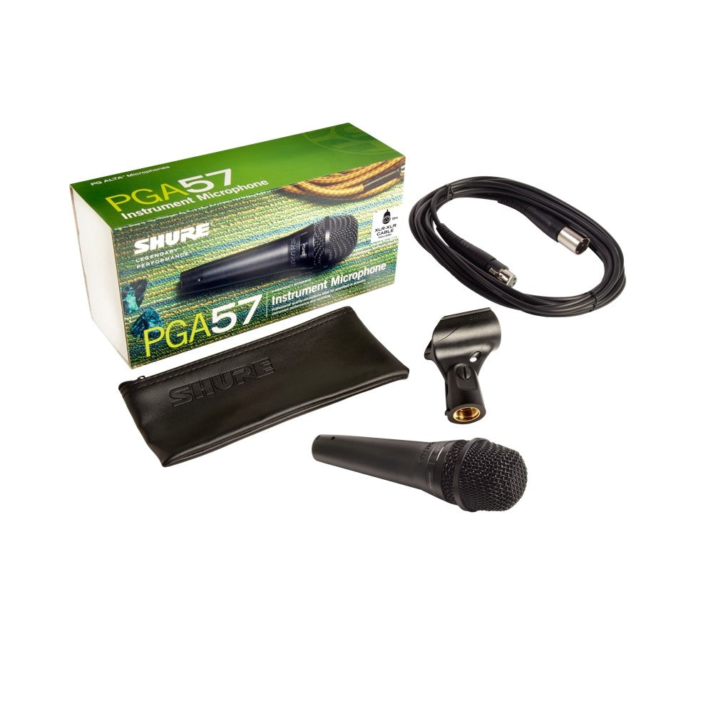 Shure PGA57 Cardioid Dynamic Snare Drum and Instrument Microphone
