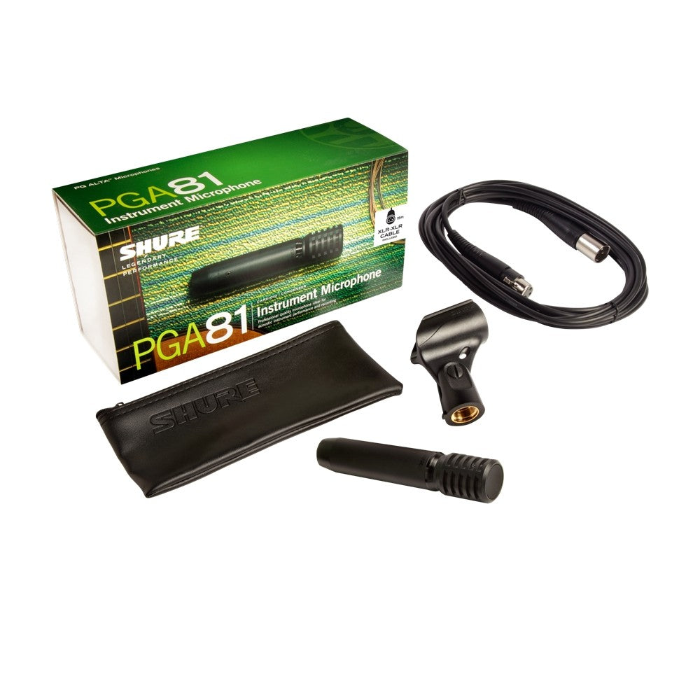 Shure PGA81 Microfono overhead condensatore cardioide