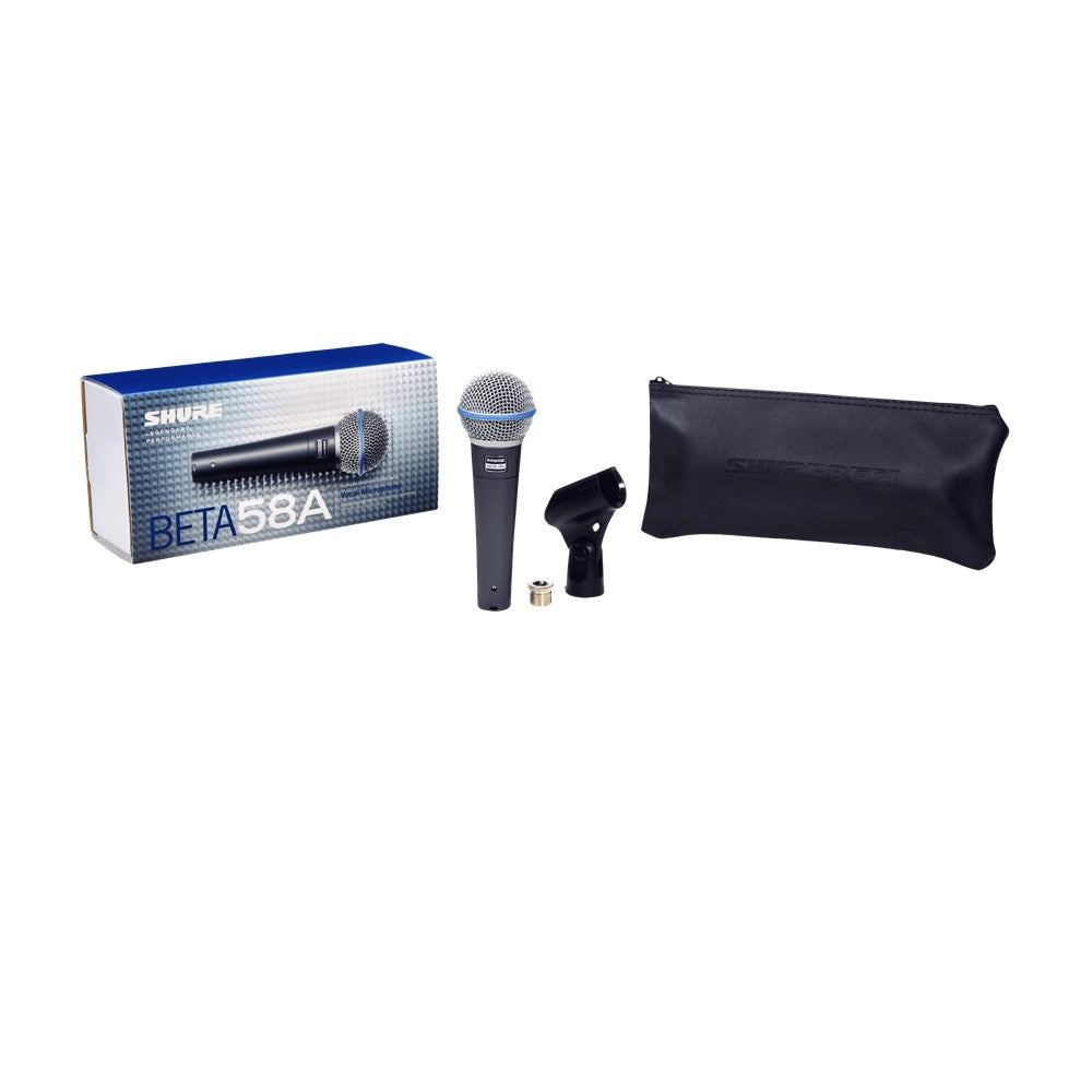 Shure BETA58A Supercardioid Dynamic Vocal Microphone