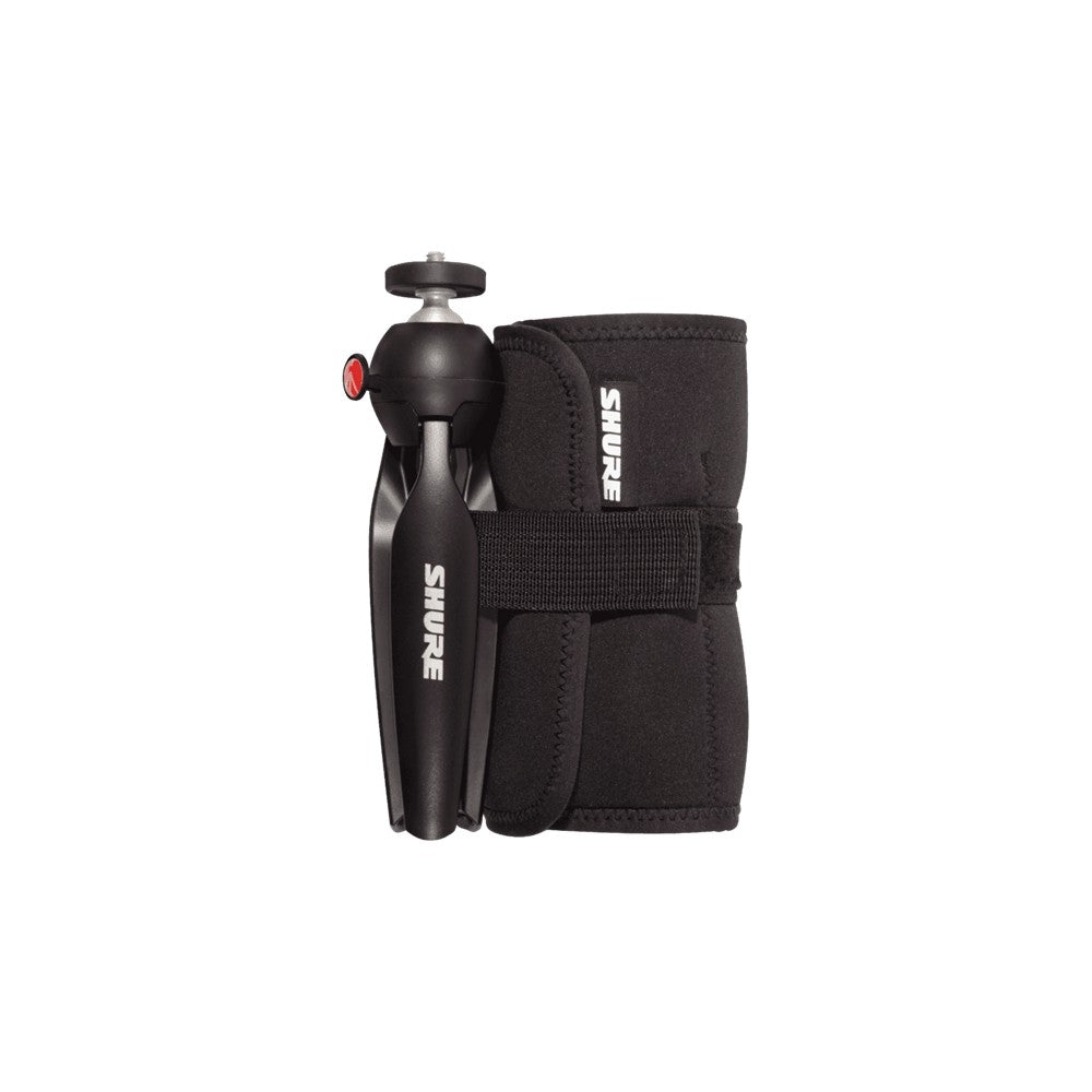 SHURE MV88+ VIDKIT Kit mic MV88+, mini cavalletto, clamp smartphone