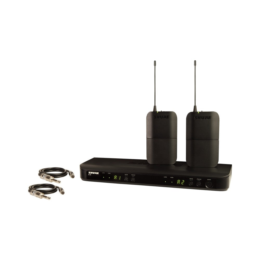 Shure BLX188E Sistema wireless BLX88E, 2x BLX1. (M17)