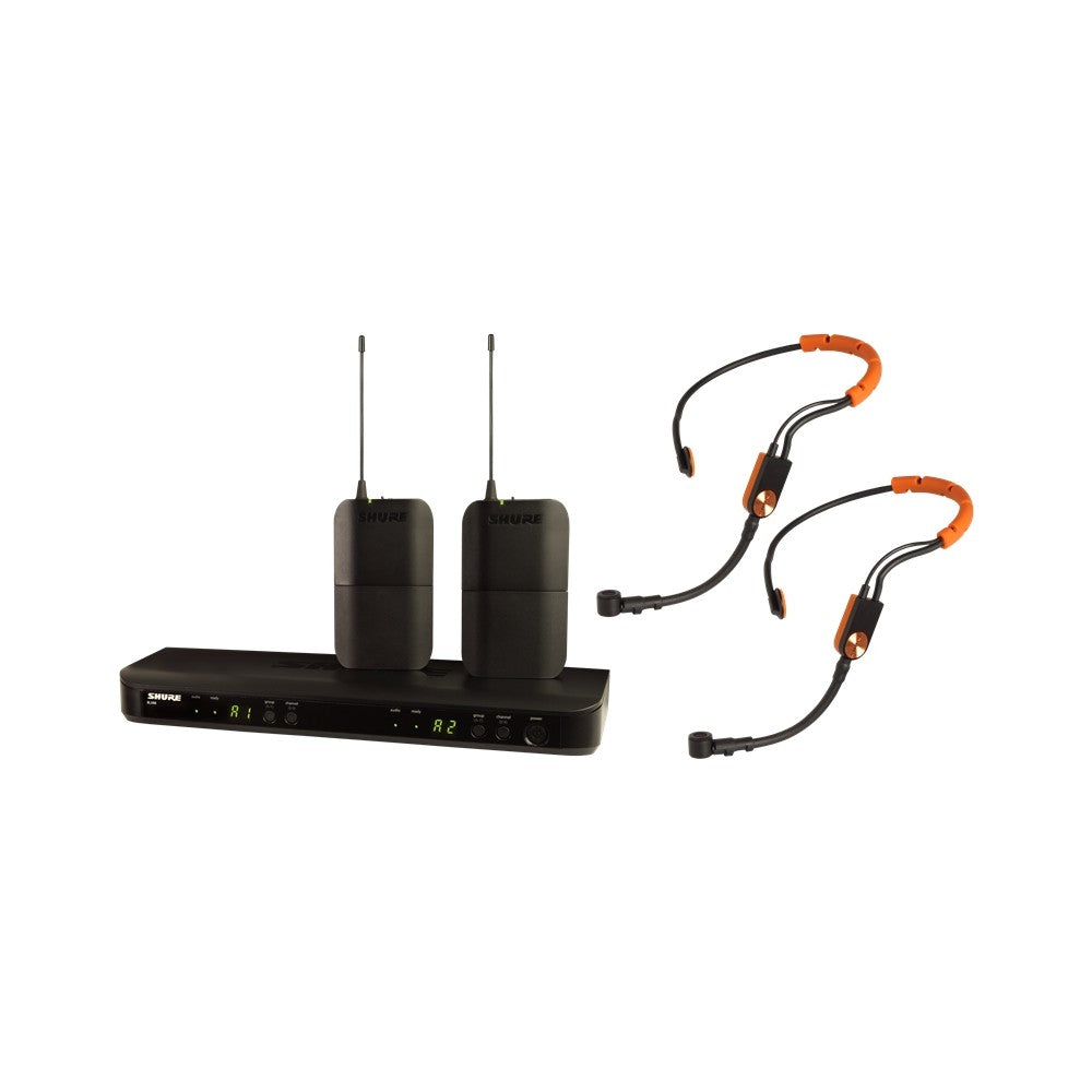 Shure BLX188E-SM31 Sistema wireless BLX88E, 2x BLX1, 2x SM31FH-TQG. (M17)