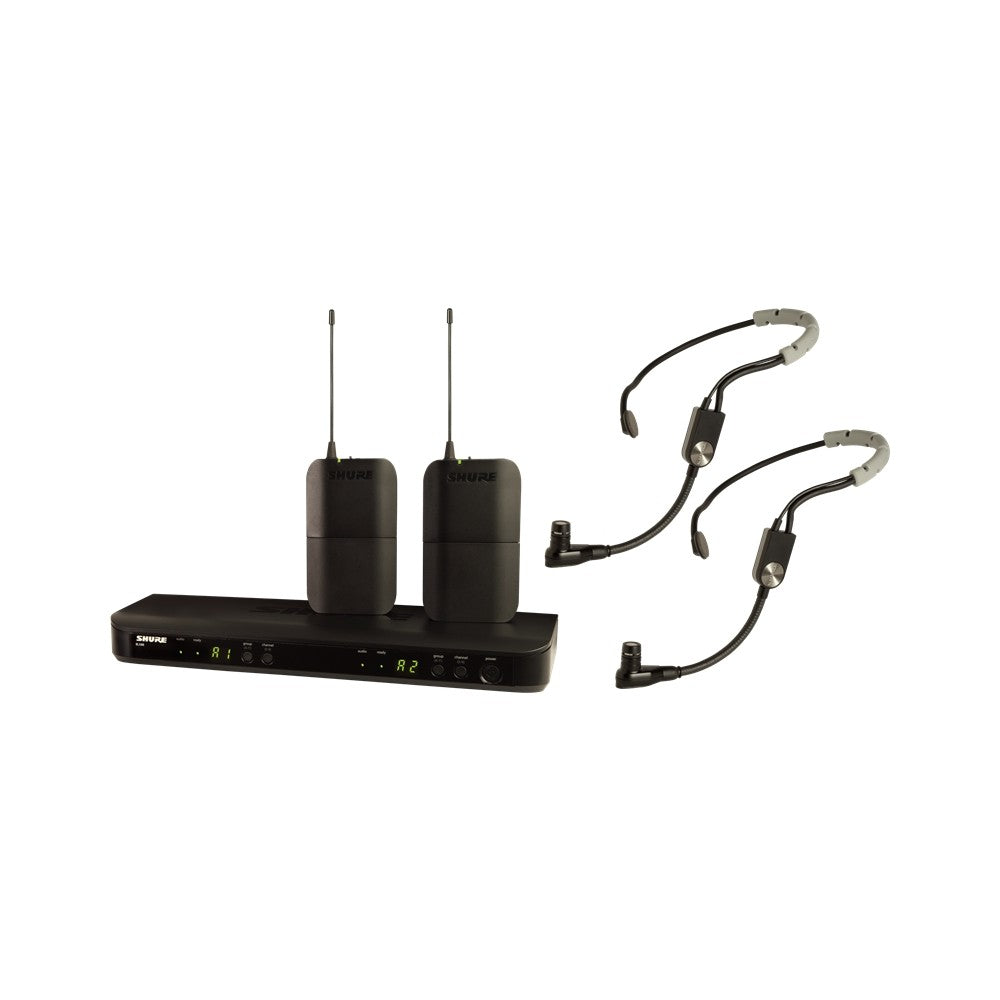 Shure BLX188E-SM35 Sistema wireless BLX88E, 2x BLX1, 2x SM35-TQG. (M17)