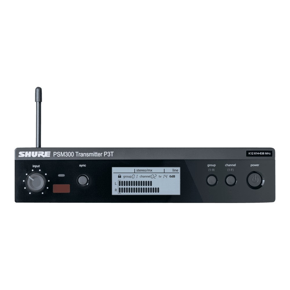 Shure P3TE Trasmettitore 1/2 unità  rack PSM300. (L19)