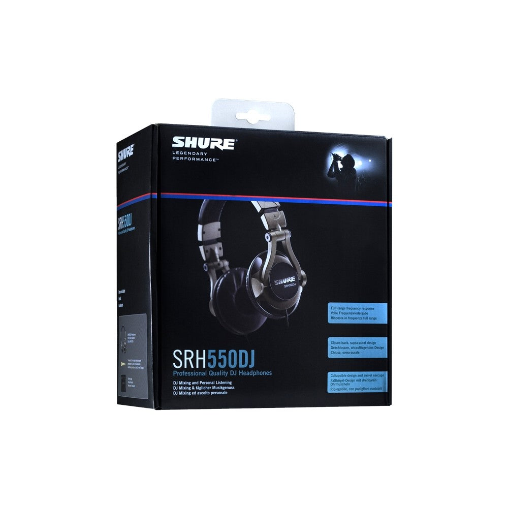 Shure SRH550DJ DJ Headphones