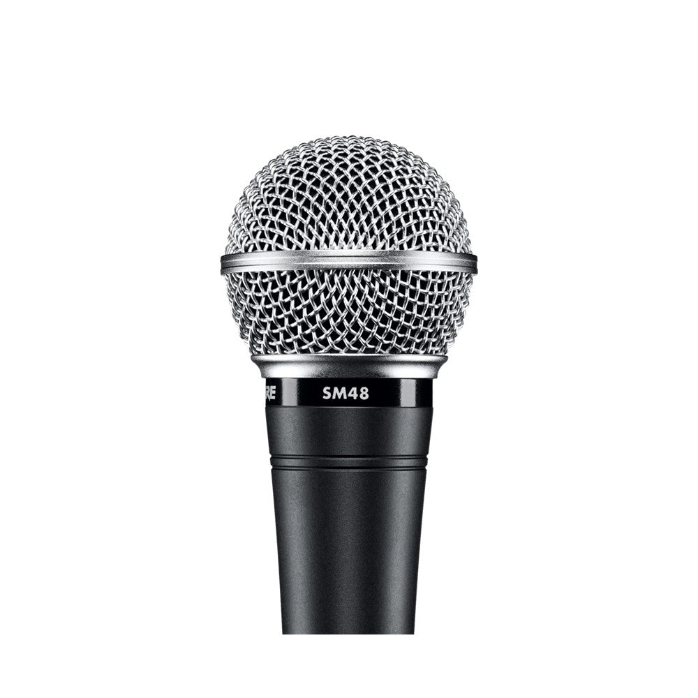 Shure SM48S Cardioid Dynamic Vocal Microphone with On/Off Switch