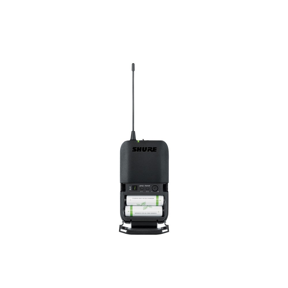 Shure BLX14RE-B98 Sistema inalámbrico BLX4RE, BLX1 y WB98H/C. (M17)