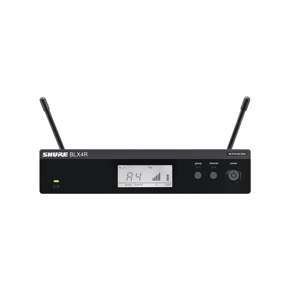 Shure BLX14RE-MX53 Wireless System BLX4RE, BLX1, MX153T-O-TQG. (M17)