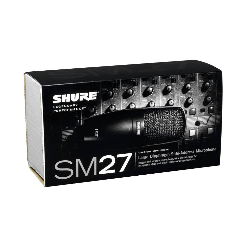 SHURE SM27 Microfono condensatore diaframma largo cardioide