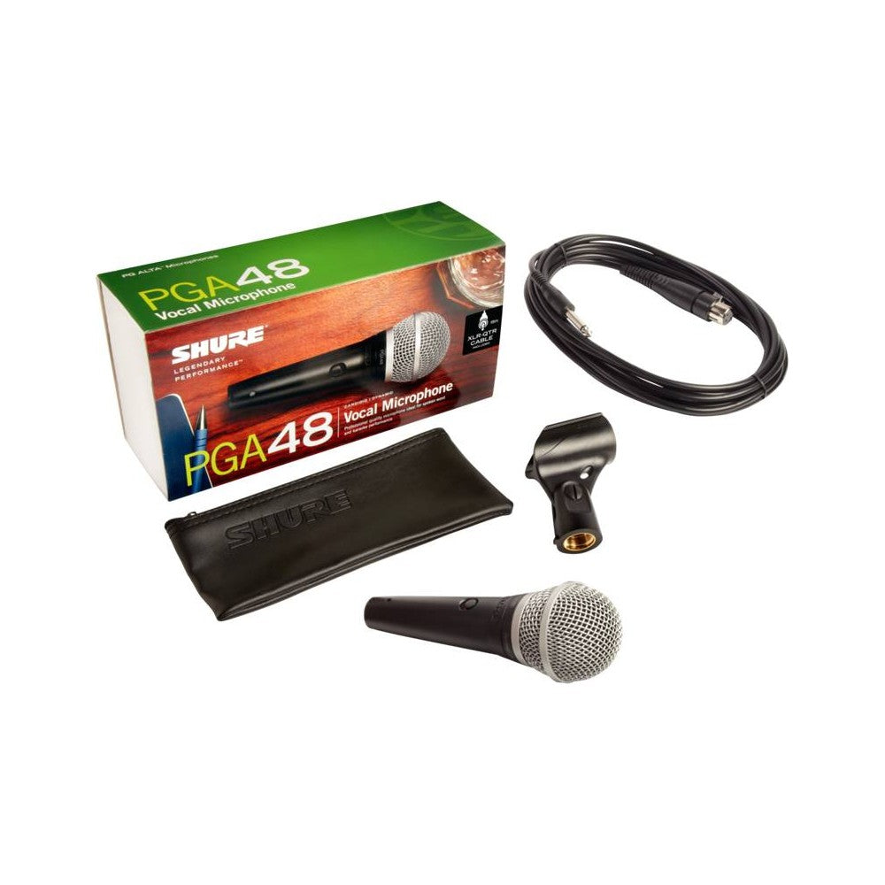 SHURE PGA48-XLR Cardioid Dynamic Microphone