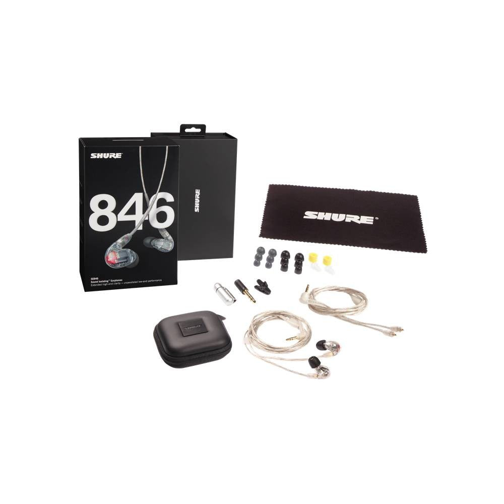 SHURE SE846 Auriculares de 3 vías con 4 microdrivers HD