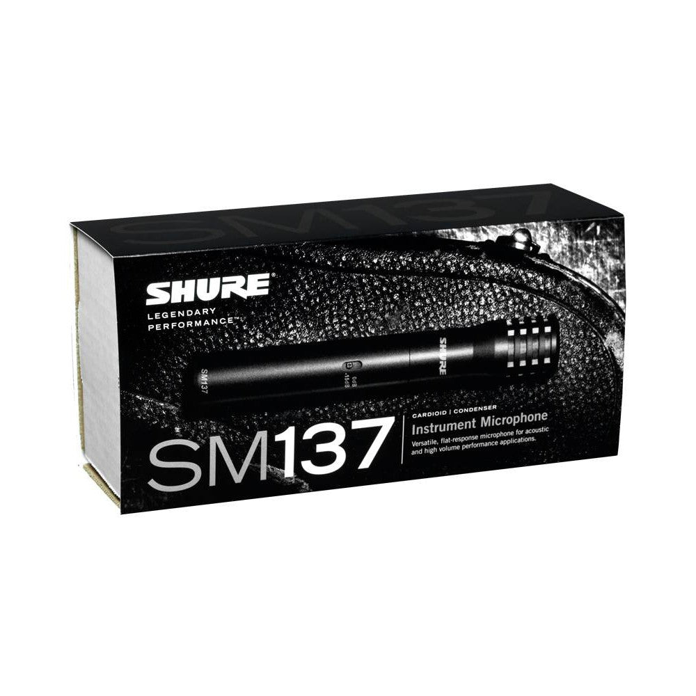 SHURE SM137 Cardioid Condenser Microphone