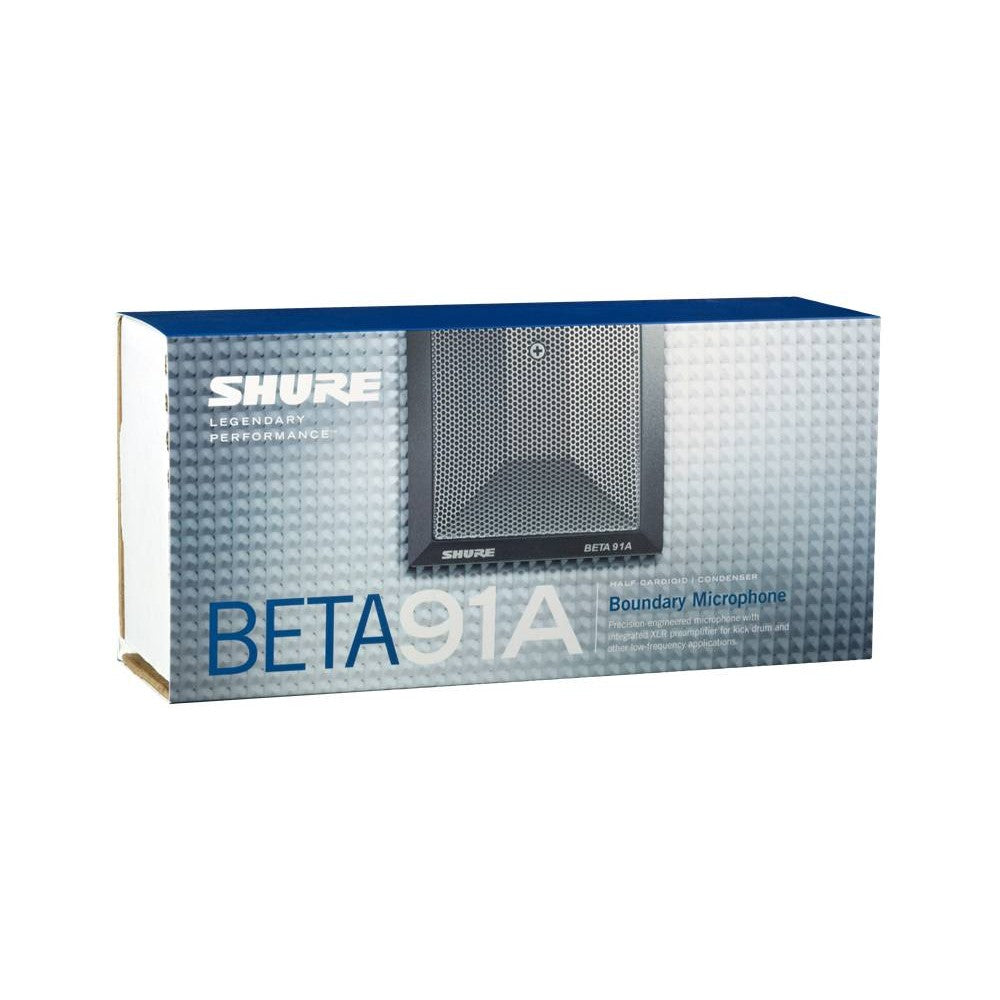 SHURE BETA91A Micrófono de superficie de condensador semicardioide