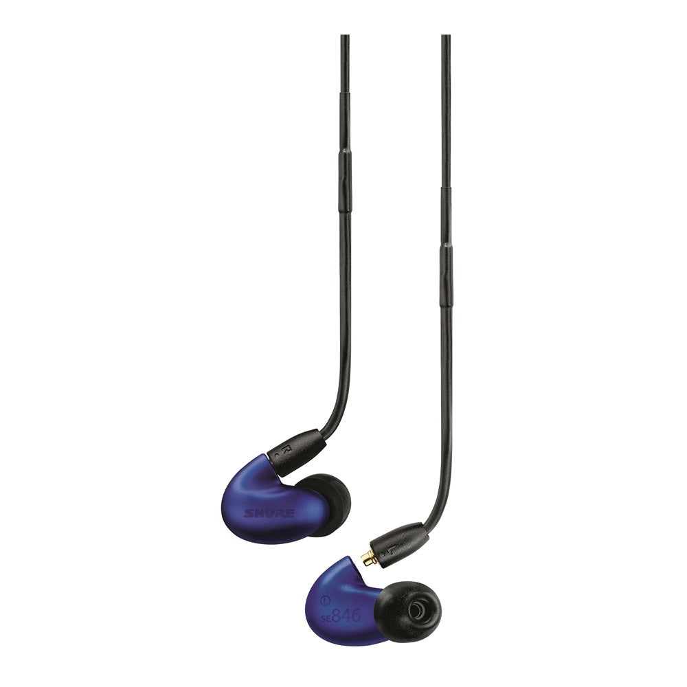 Shure SE846BABL+UNI-EFS Auricolari a 3 vie colore blu