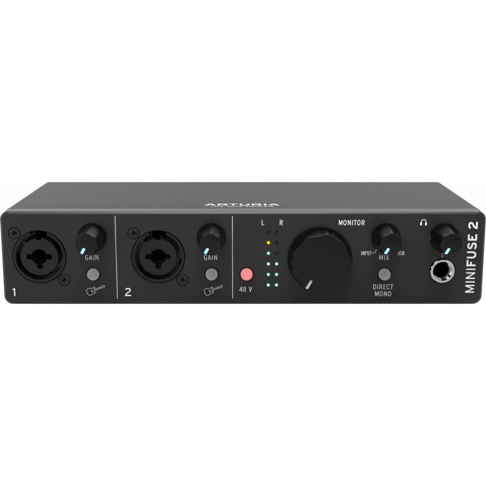ARTURIA MINIFUSE 2 BLACK Interfaccia Audio USB C 2 a 2 canali