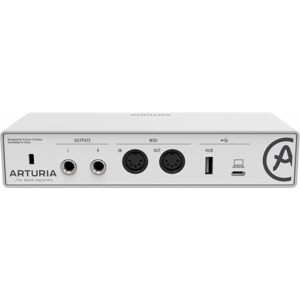 ARTURIA MINIFUSE 2 WHITE Interfaz de Audio USB C 2 entradas 2 salidas