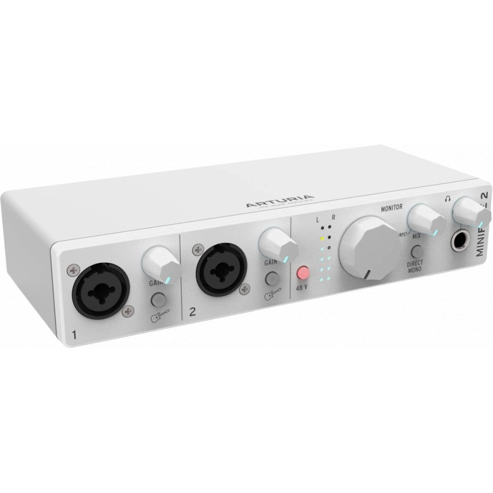 ARTURIA MINIFUSE 2 WHITE USB C 2-in/2-out Audio Interface