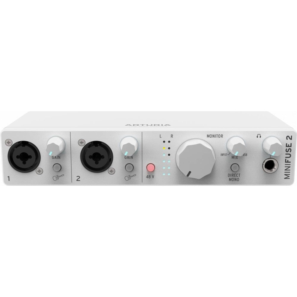 ARTURIA MINIFUSE 2 WHITE Interfaccia Audio USB C 2 a 2 canali