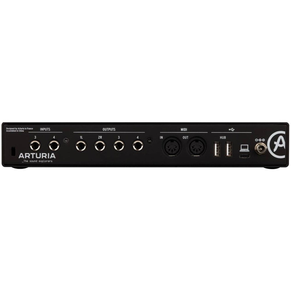 ARTURIA MINIFUSE 4 BLACK 2-in/4-out USB C Audio Interface