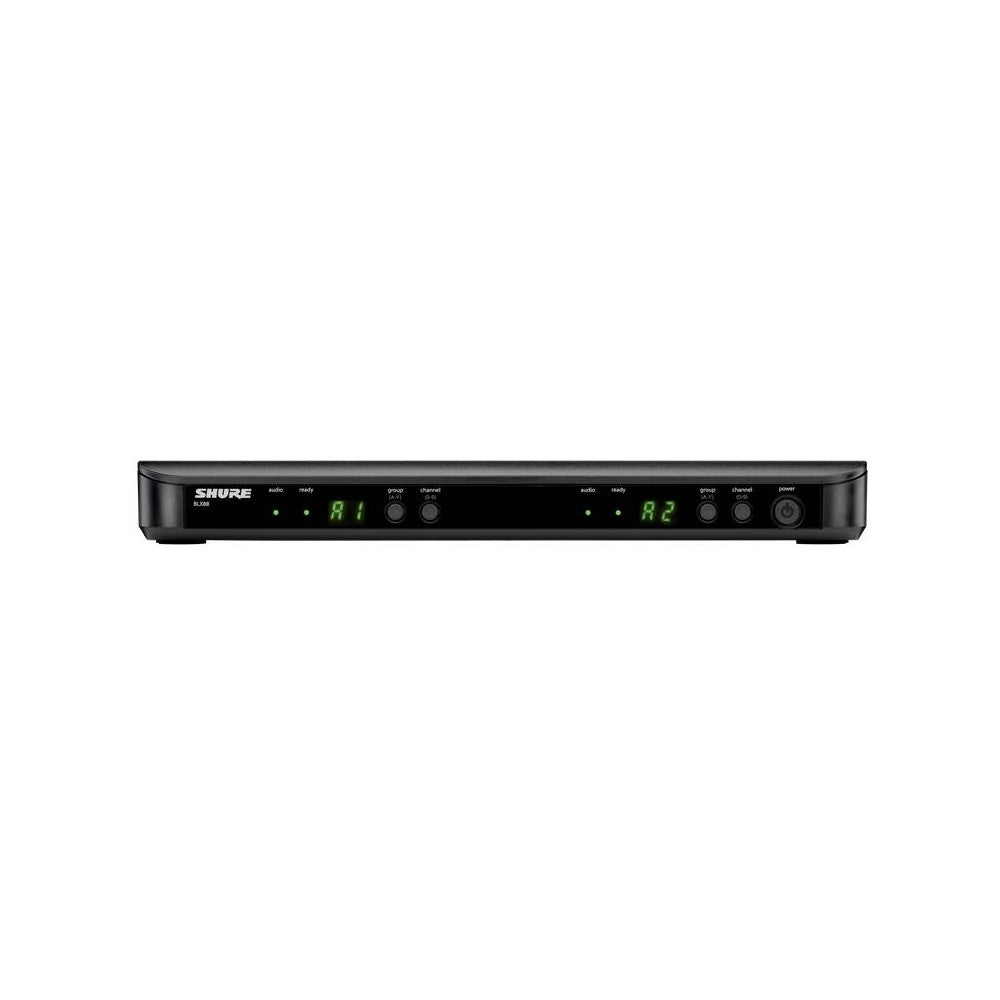 SHURE BLX188E-W85 Sistema inalámbrico BLX88E, 2 BLX1 y 2 WL185
