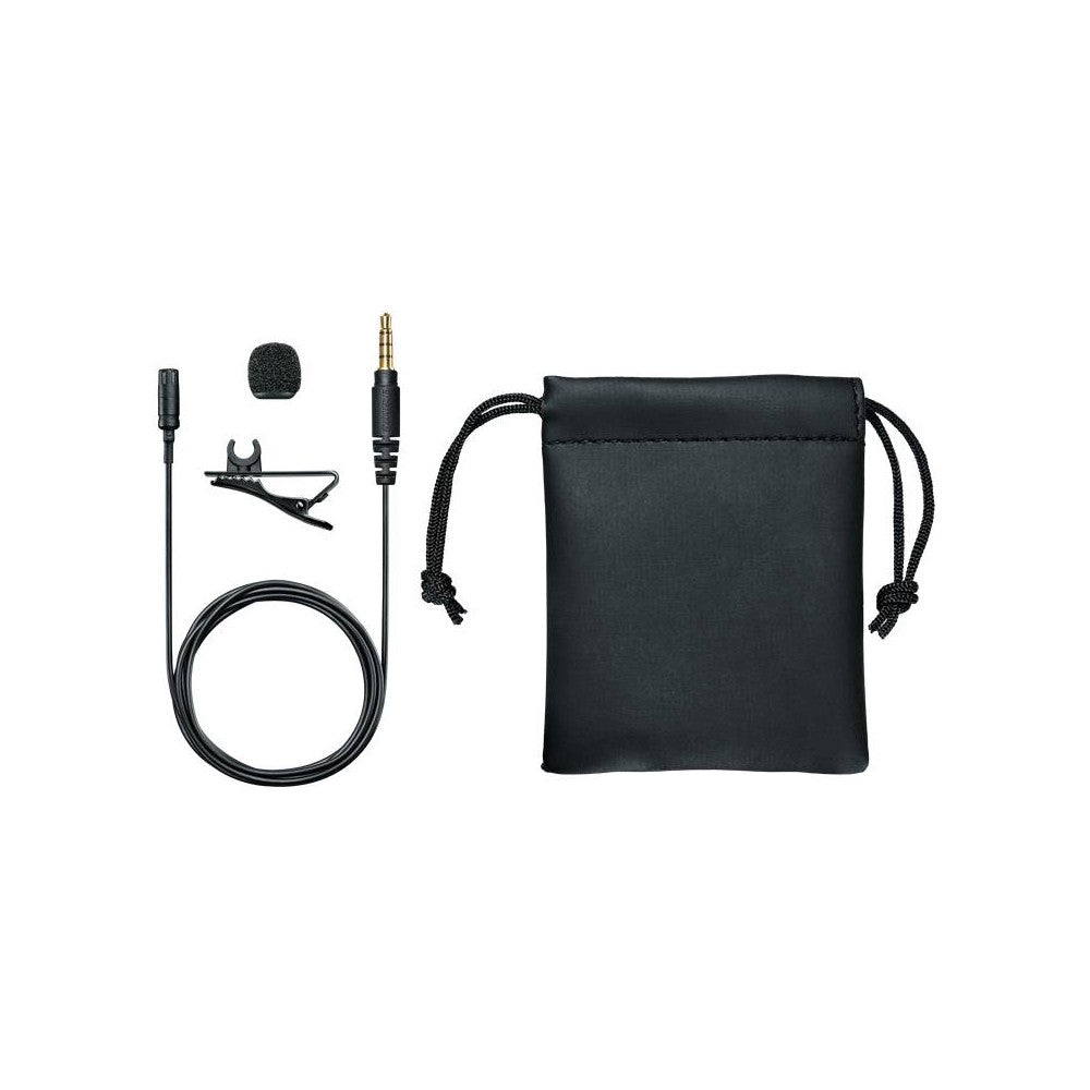 SHURE MVL Micrófono de solapa de condensador para smartphone/tablet