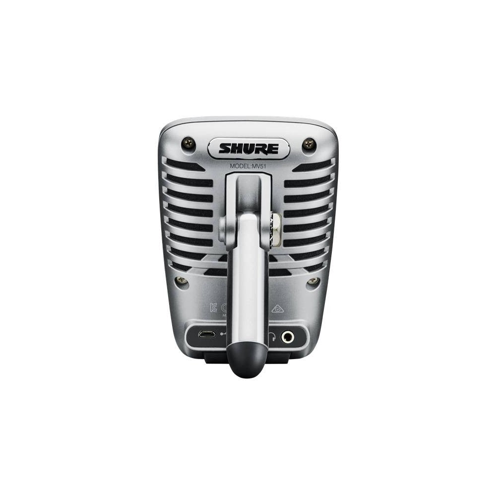 SHURE MV51 Micrófono USB de condensador cardioide