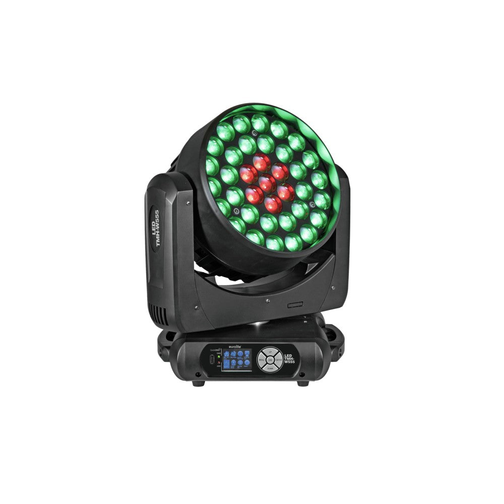 EUROLITE LED TMH-W555 Wash Zoom a testa mobile