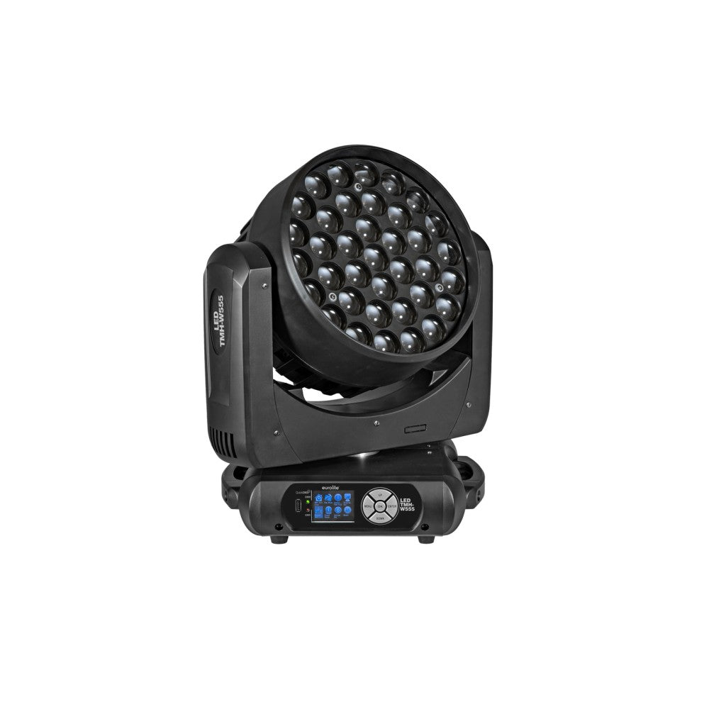 EUROLITE LED TMH-W555 Wash Zoom a testa mobile