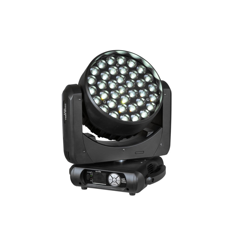 EUROLITE LED TMH-W555 Wash Zoom a testa mobile