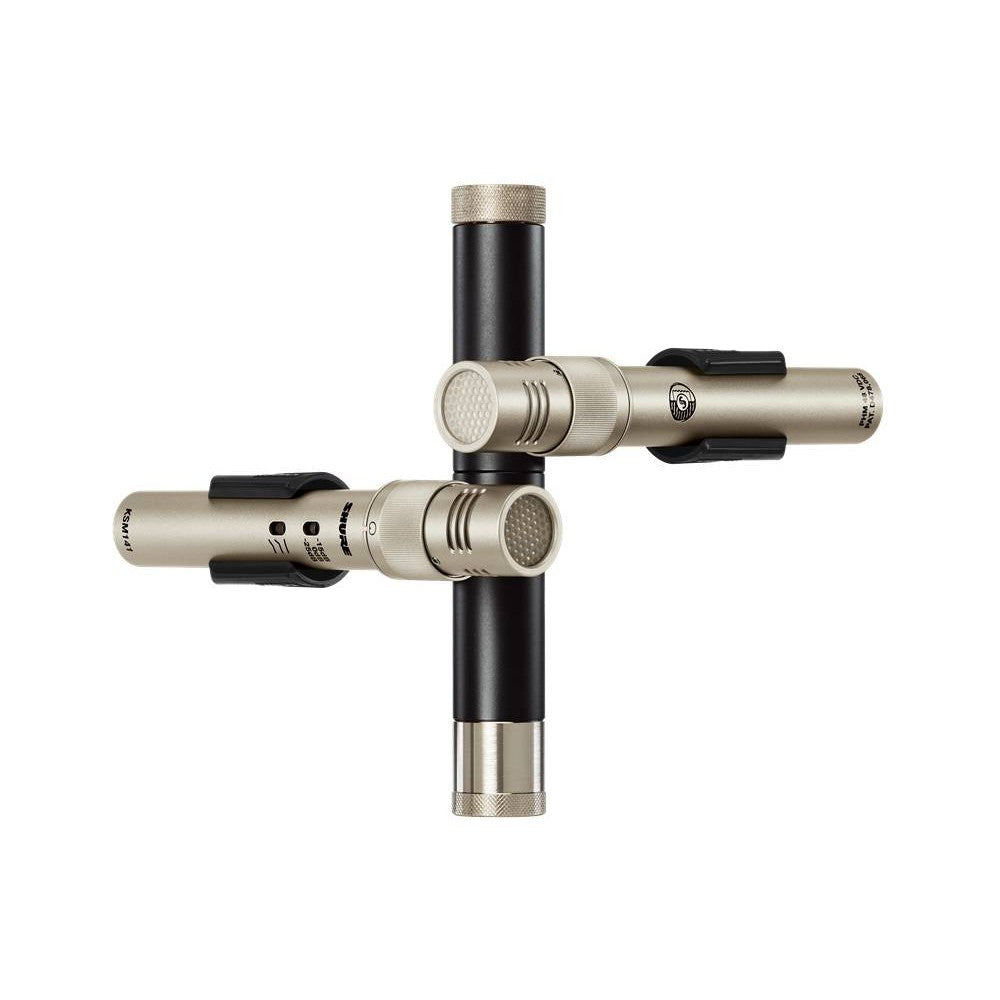 SHURE KSM141 SL STEREO Pair of Cardioid/Omnidirectional Condenser Microphones