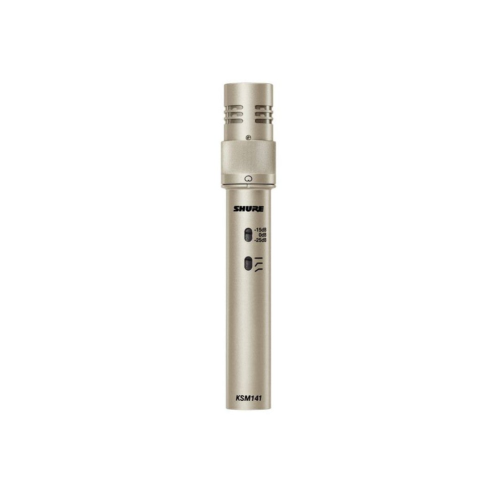 SHURE KSM141 SL STEREO Coppia microfoni condensatore cardioide/omnidirezionale
