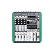 ZZIPP ZZMX6R Mixer a 6 canali con lettore mp3