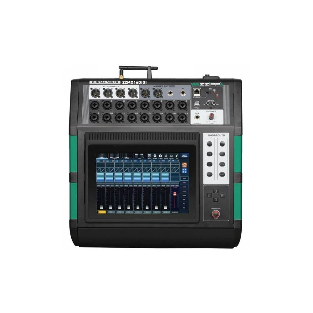 ZZIPP ZZMX16DIGI Mixer digitale a 16 canali con USB e DSP
