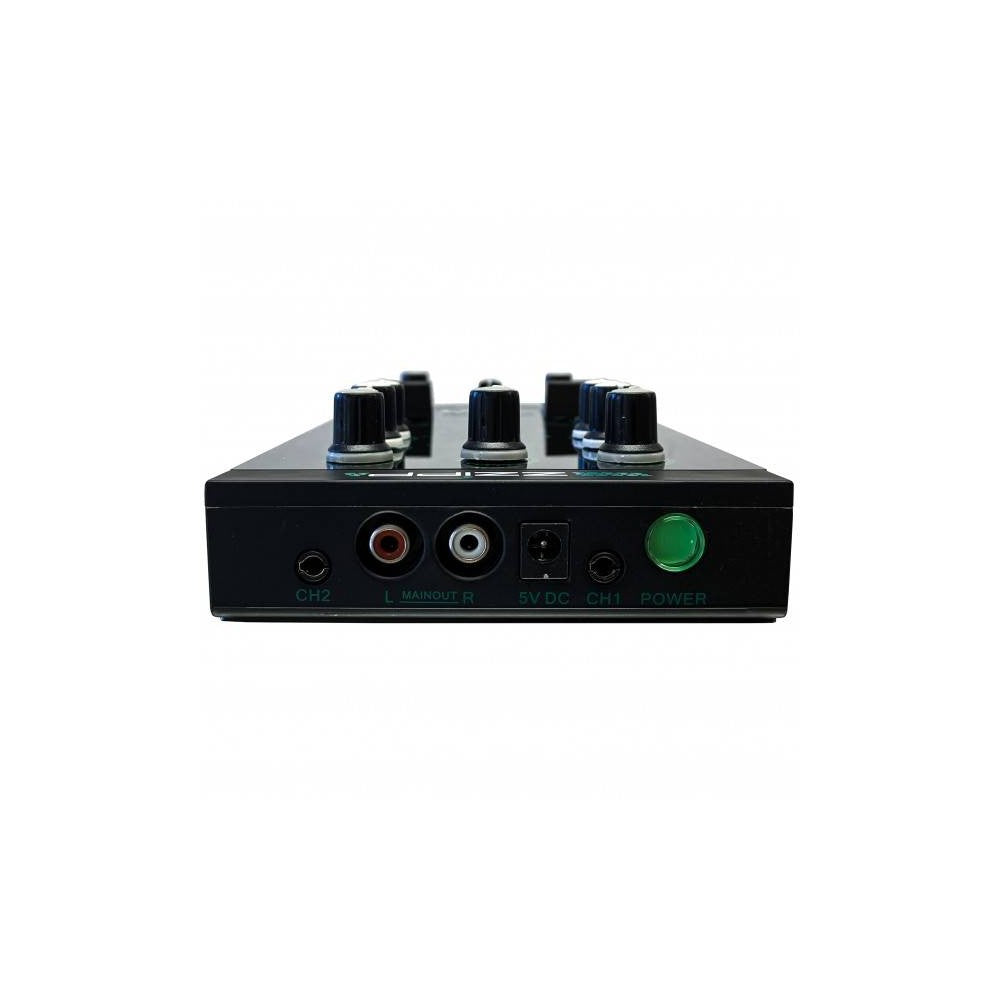 ZZIPP ZZMX2 2-Channel Mobile DJ Mixer