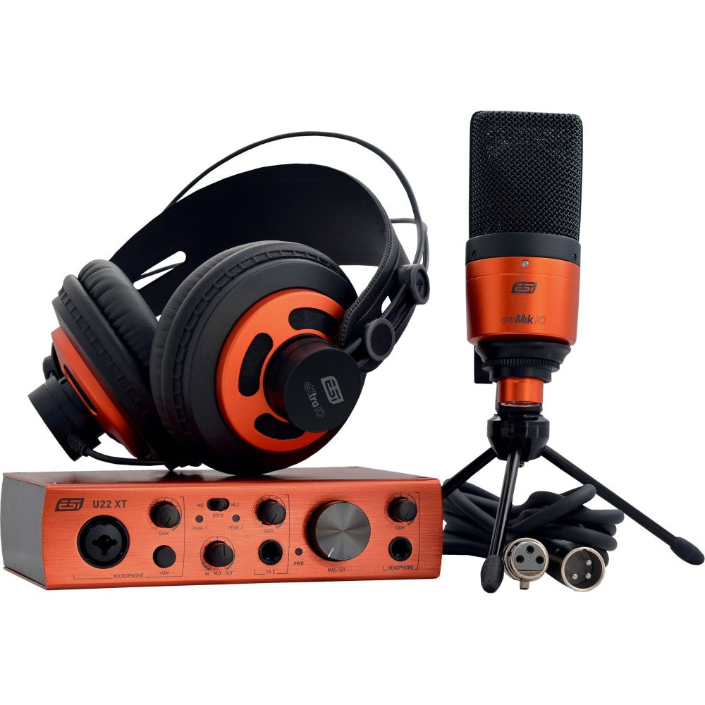 ESI U22 XT COSMIK SET Bundle con interfaccia audio, microfono e cuffie