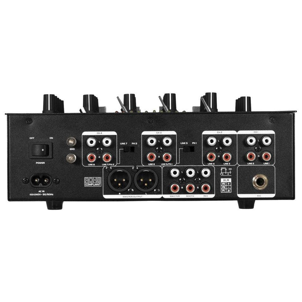 OMNITRONIC PM-422P Mixer Dj 4 Canali con Bluetooth e Usb