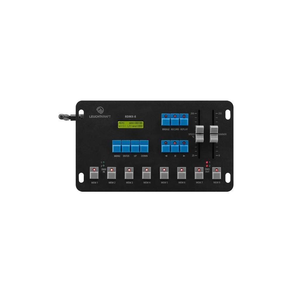 IMG STAGE LINE WIRELESS DMX RECORDER