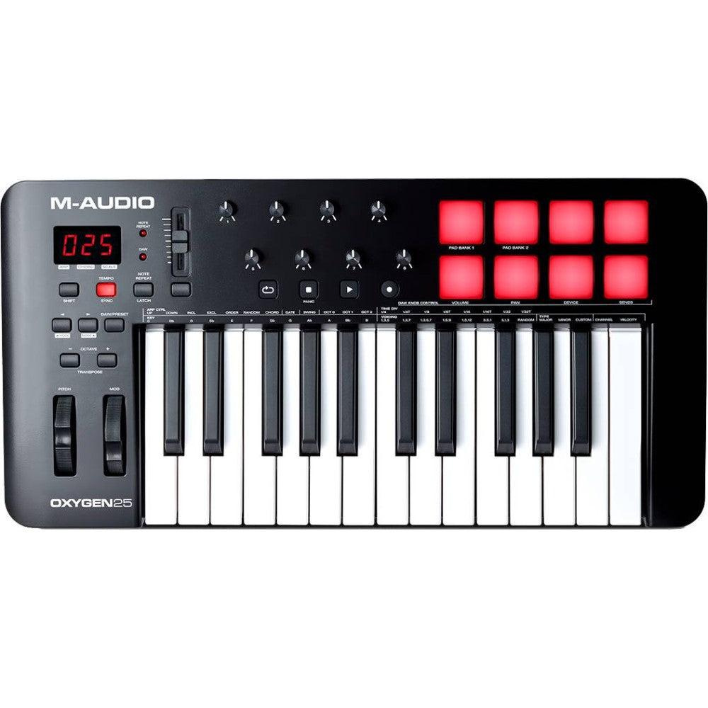 M-AUDIO OXYGEN 25 MKV Tastiera USB MIDI a 25 tasti