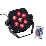 SOUNDSATION PAR-10W-7-R RGBWAV 6IN1 CON TELECOMANDO