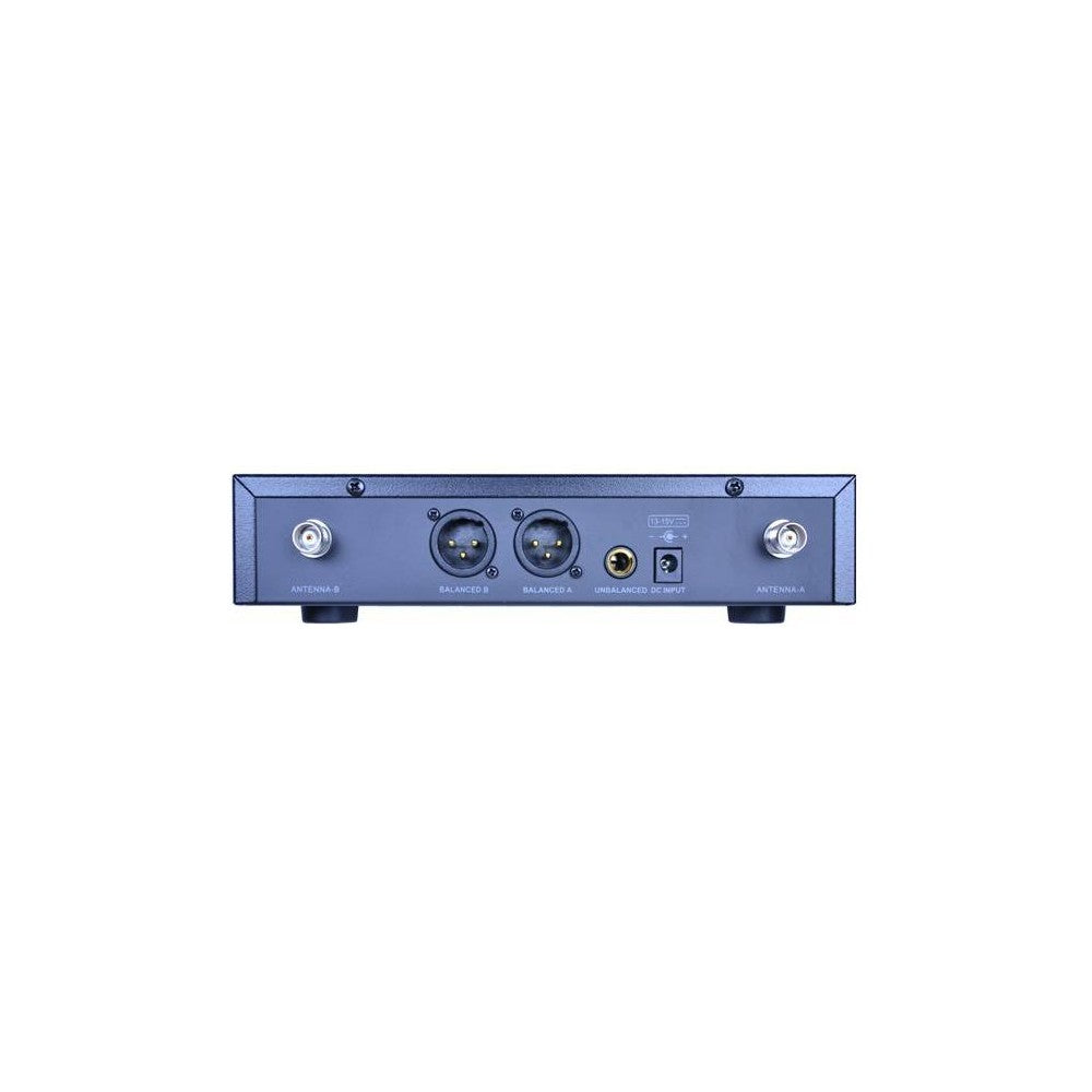 ZZIPP TXZZ622 Set doppio radiomicrofono UHF 16 canali con 2 trasmettitori