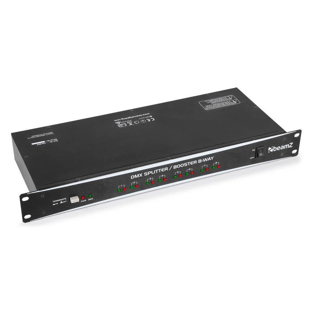 BeamZ Splitter / Booster DMX de 8 canales