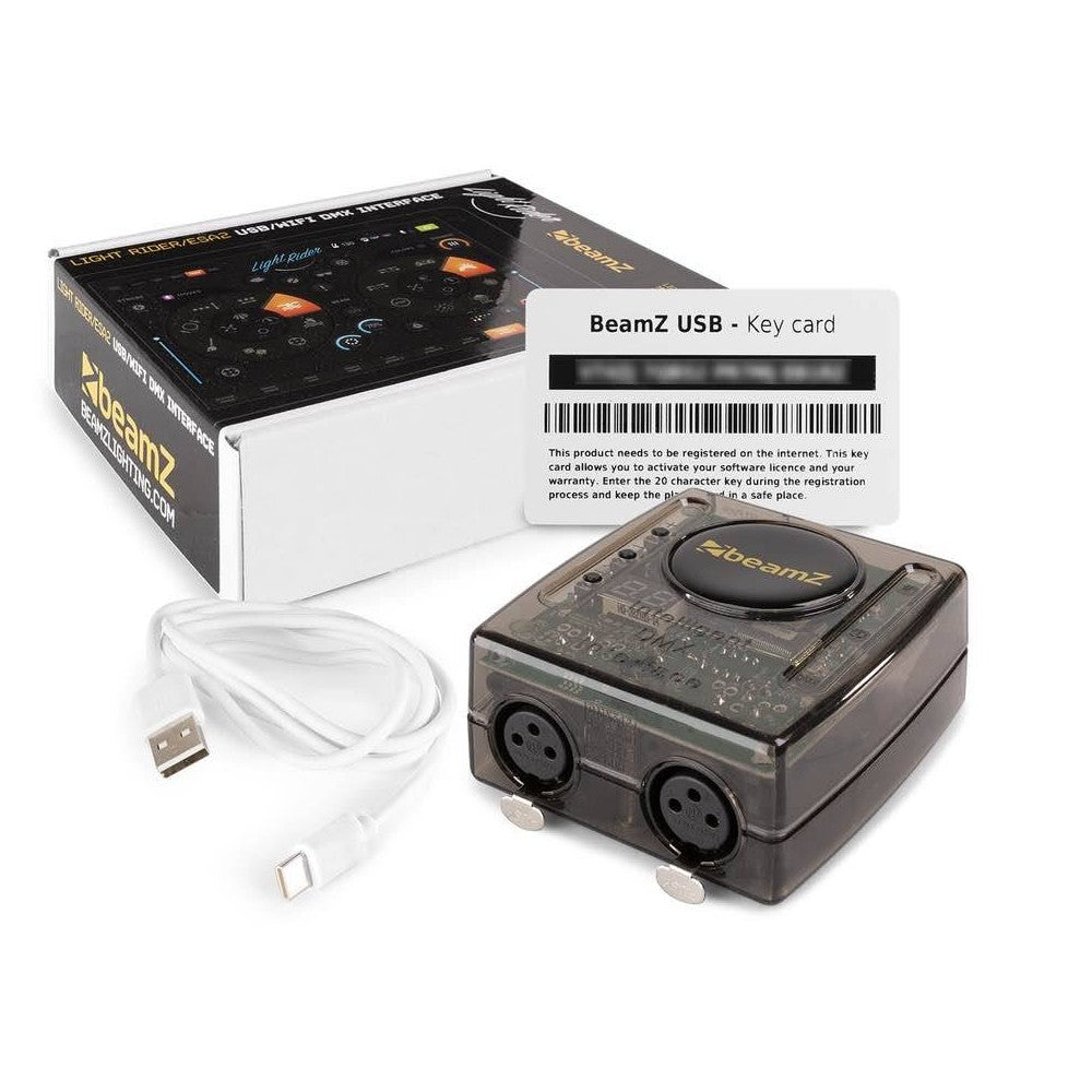 Interfáz DMX USB/WiFi BeamZ Light Rider/ESA2