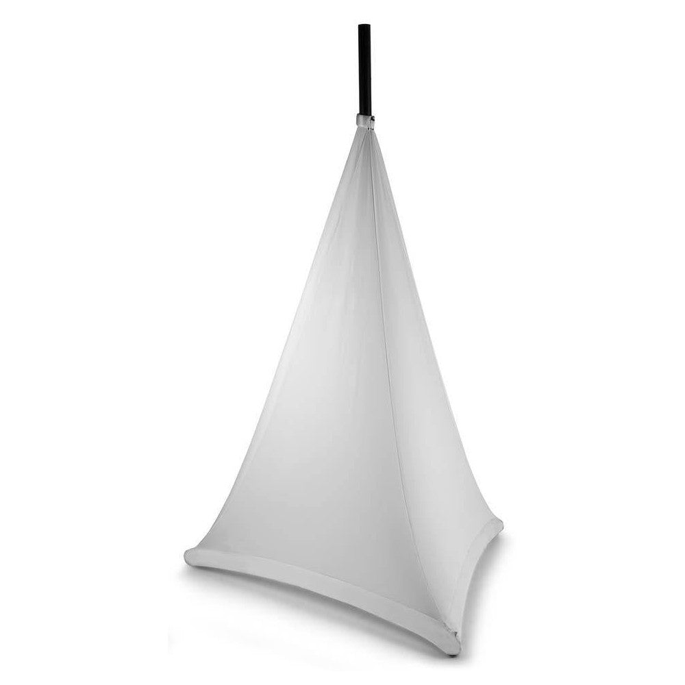 BeamZ LSS12B Funda de licra para trípode 1,2m blanca